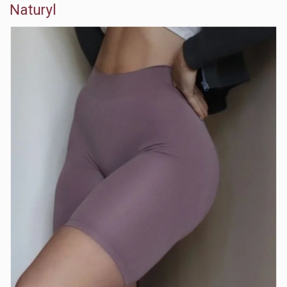- 🆕 Naturyl Basic Biker Shorts Dusty Rose